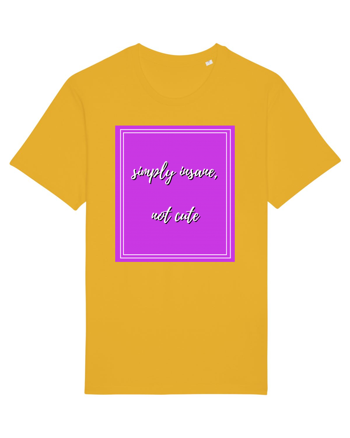 Tricou mânecă scurtă Unisex Rocker Spectra Yellow