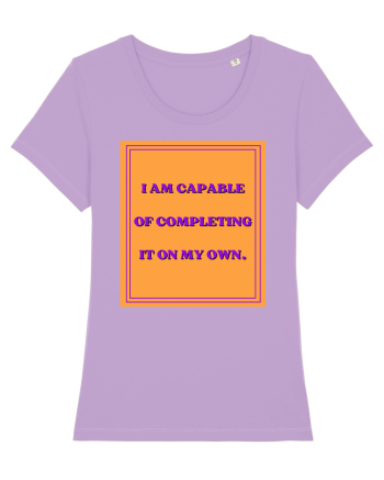 i am capable of completing it on my  own8 Lavender Dawn