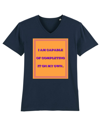 i am capable of completing it on my  own8 French Navy