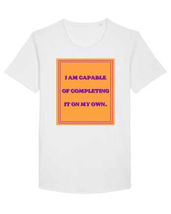 i am capable of completing it on my  own8 White