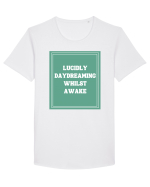 lucicly daydreaming whilst awake7 Tricou mânecă scurtă guler larg Bărbat Skater