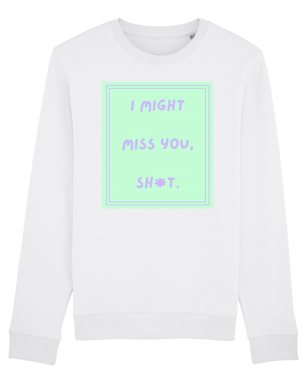 Bluză mânecă lungă Unisex Rise White