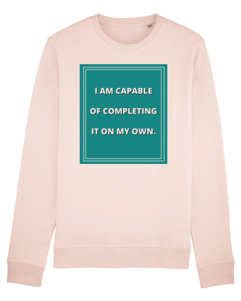 i am capable of completing it on my  own8 Candy Pink