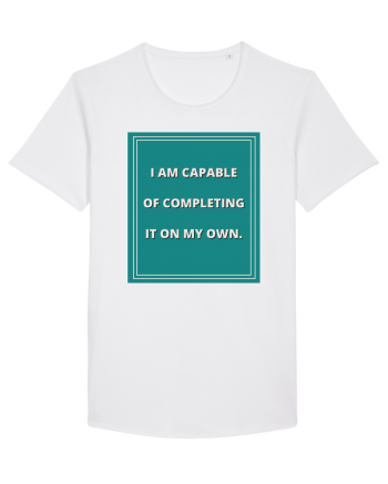 i am capable of completing it on my  own8 White