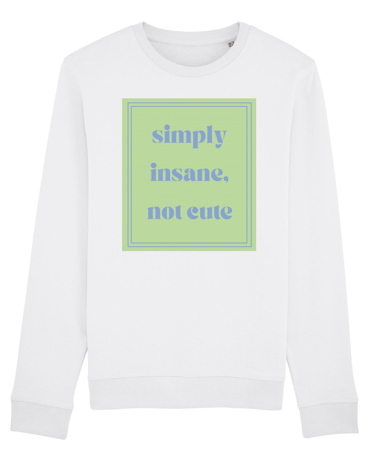 Bluză mânecă lungă Unisex Rise White