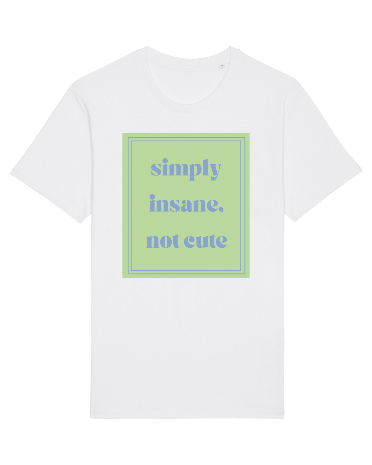 Tricou mânecă scurtă Unisex Rocker White