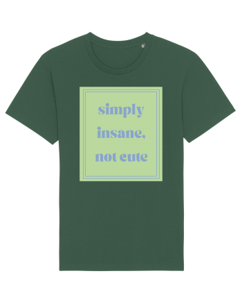 simply insane not cute5 Bottle Green