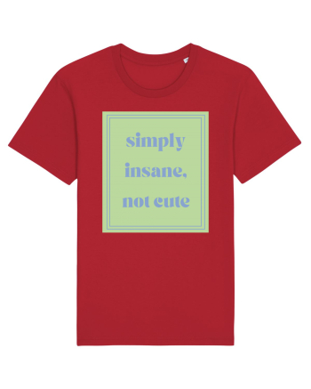 simply insane not cute5 Red