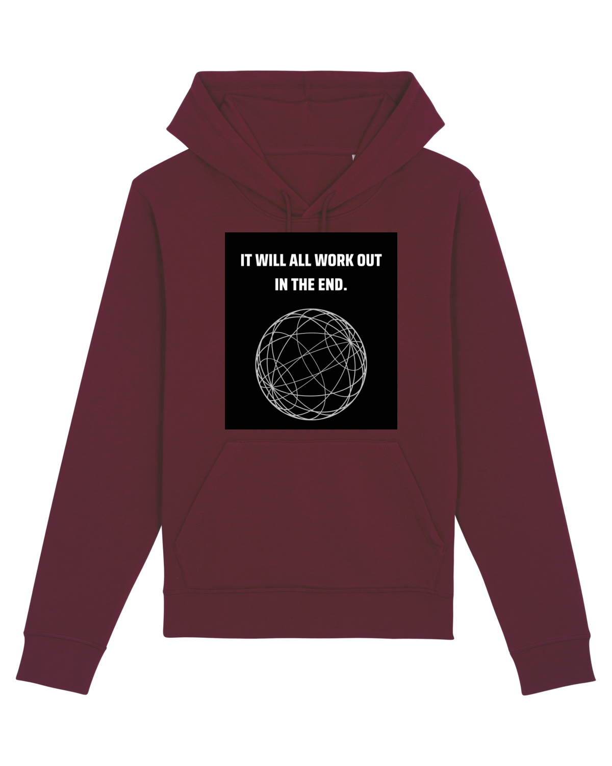 Hanorac Unisex Drummer Burgundy