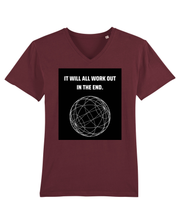 it will all work out in the end6 Burgundy