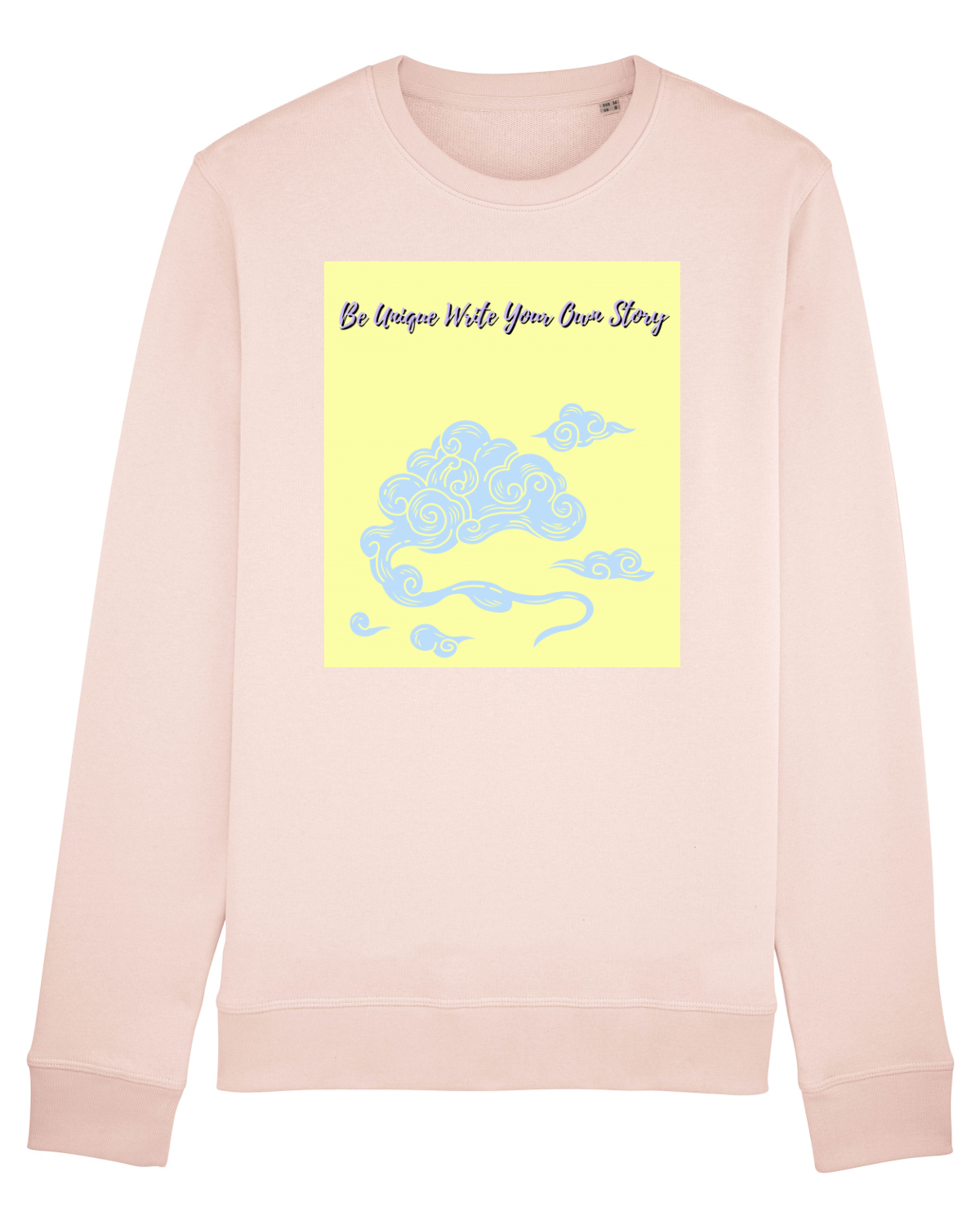 Bluză mânecă lungă Unisex Rise Candy Pink