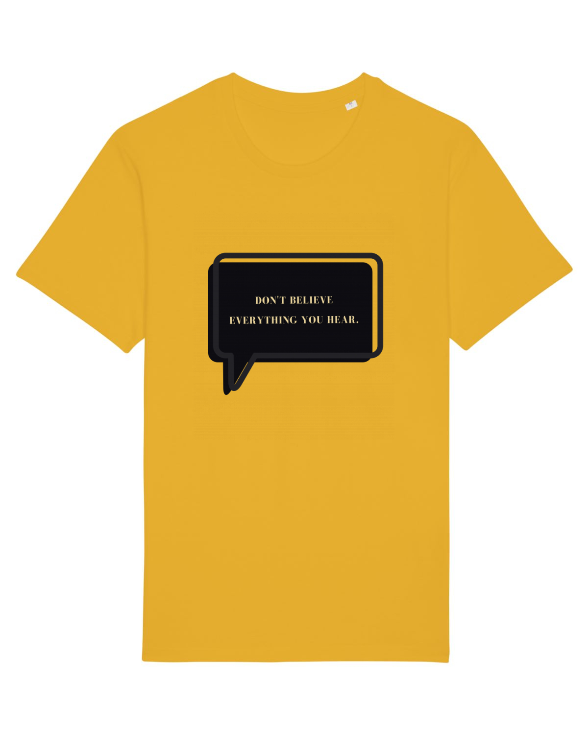 Tricou mânecă scurtă Unisex Rocker Spectra Yellow