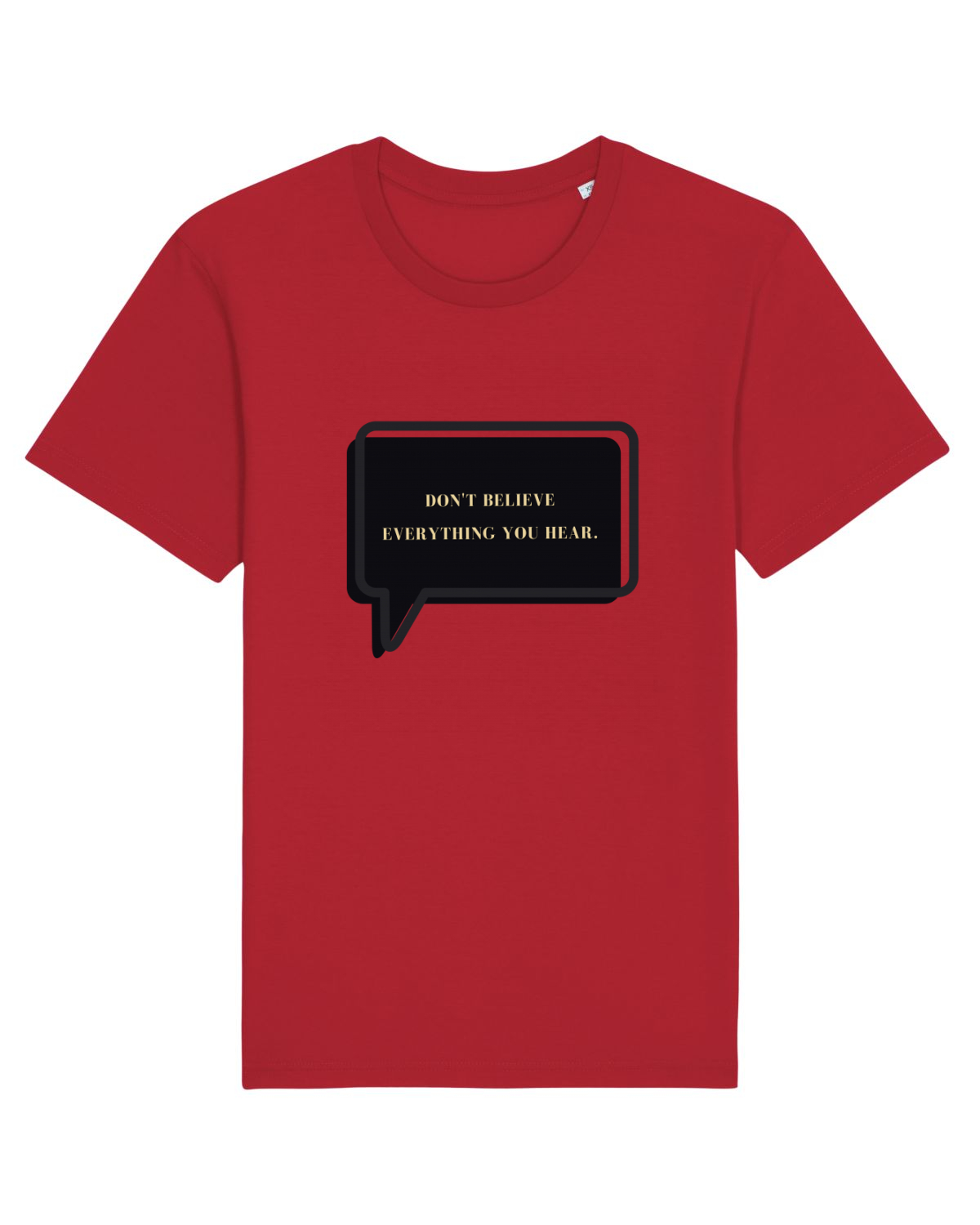 Tricou mânecă scurtă Unisex Rocker Red