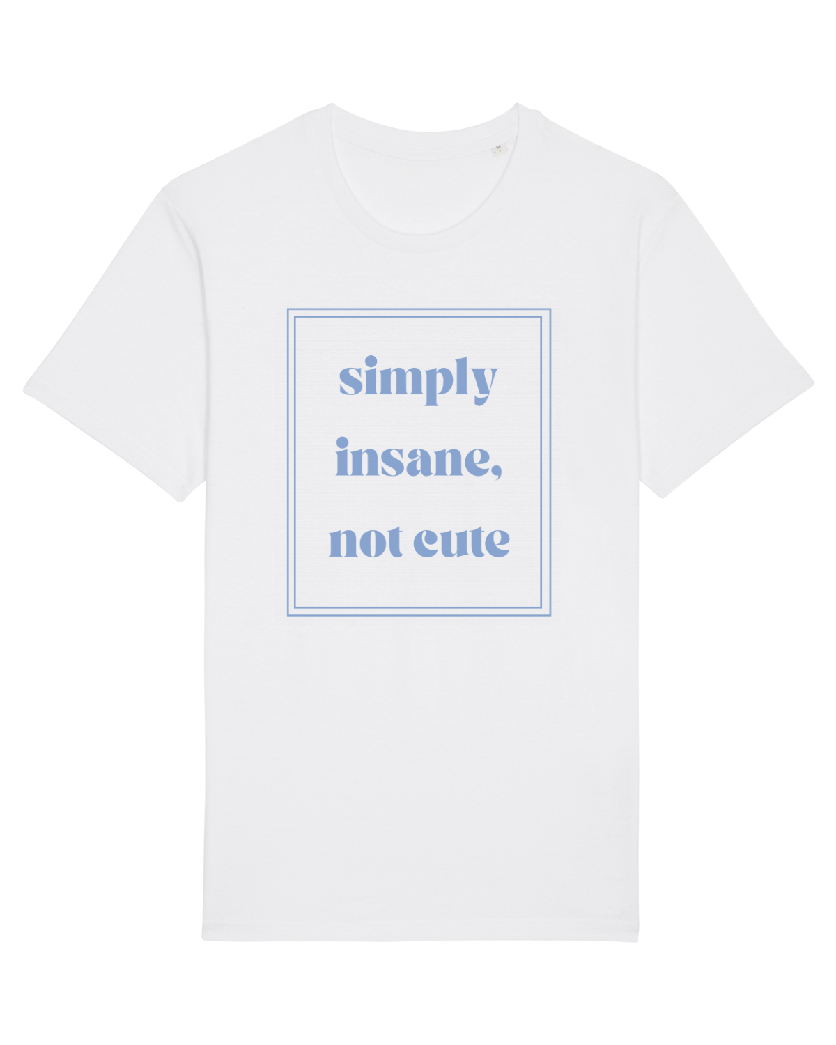 Tricou mânecă scurtă Unisex Rocker White