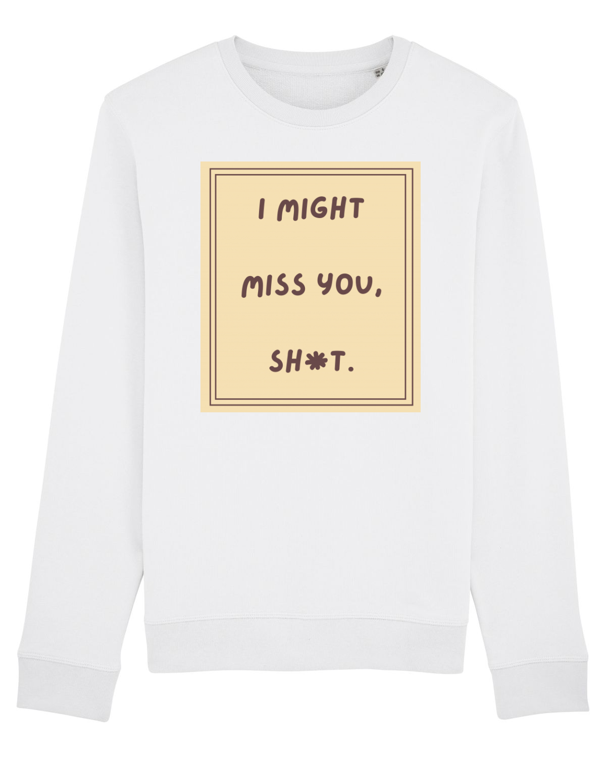 Bluză mânecă lungă Unisex Rise White