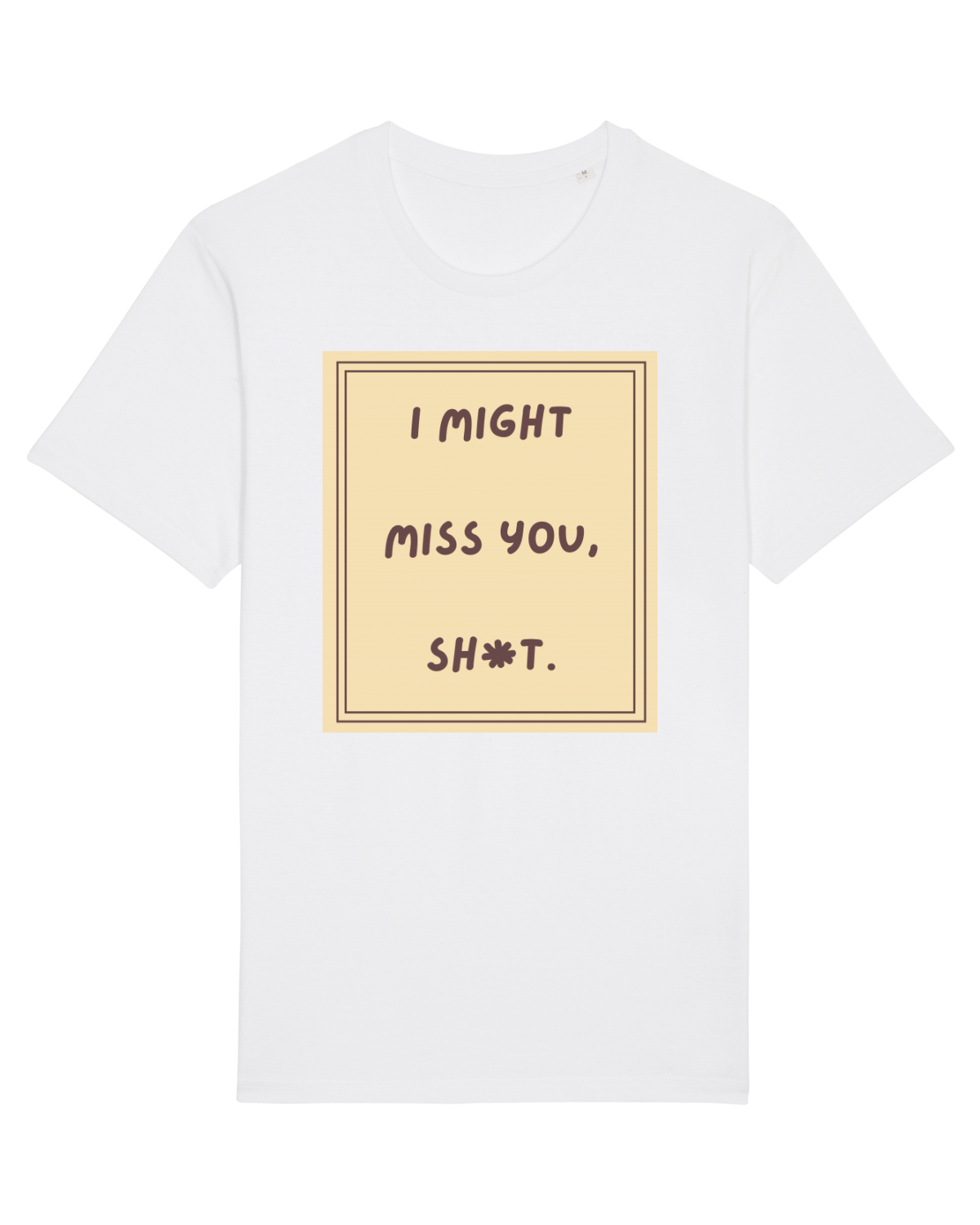 Tricou mânecă scurtă Unisex Rocker White