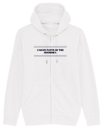 i have faith in the journey3 Hanorac cu fermoar Unisex Connector