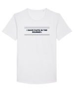 i have faith in the journey3 Tricou mânecă scurtă guler larg Bărbat Skater