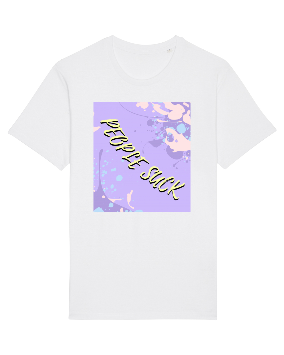 Tricou mânecă scurtă Unisex Rocker White