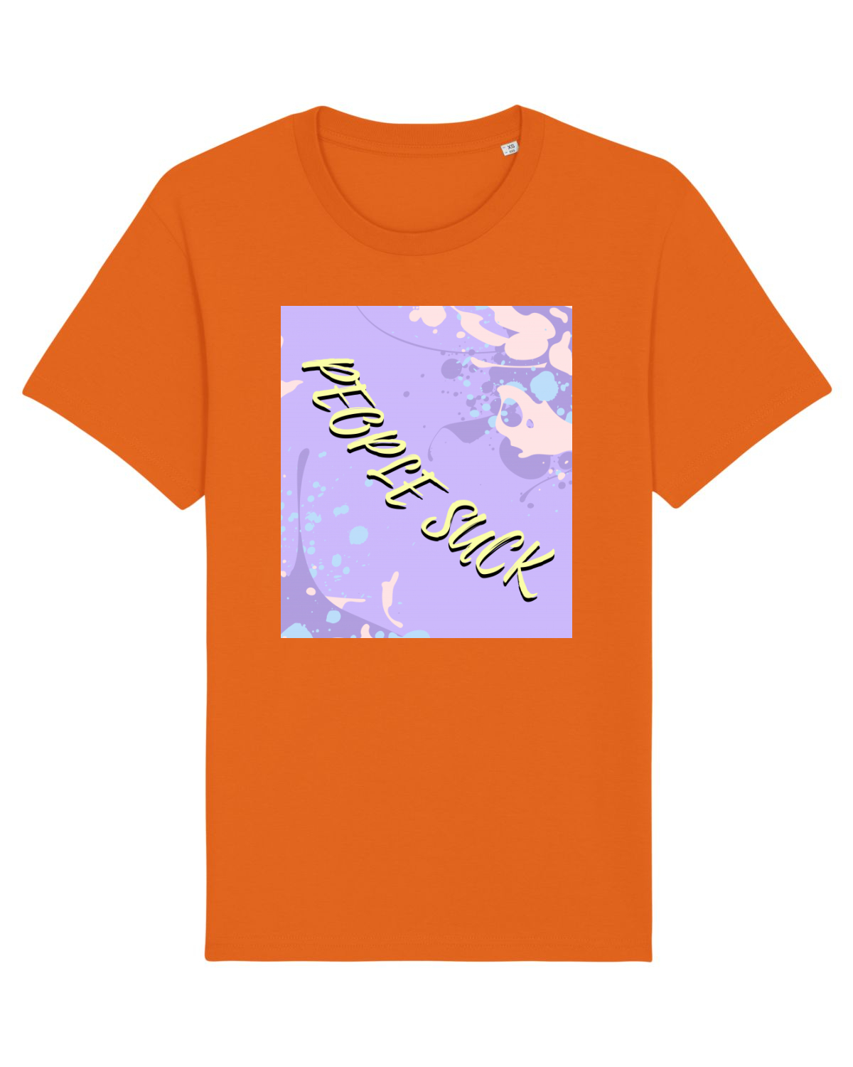 Tricou mânecă scurtă Unisex Rocker Bright Orange