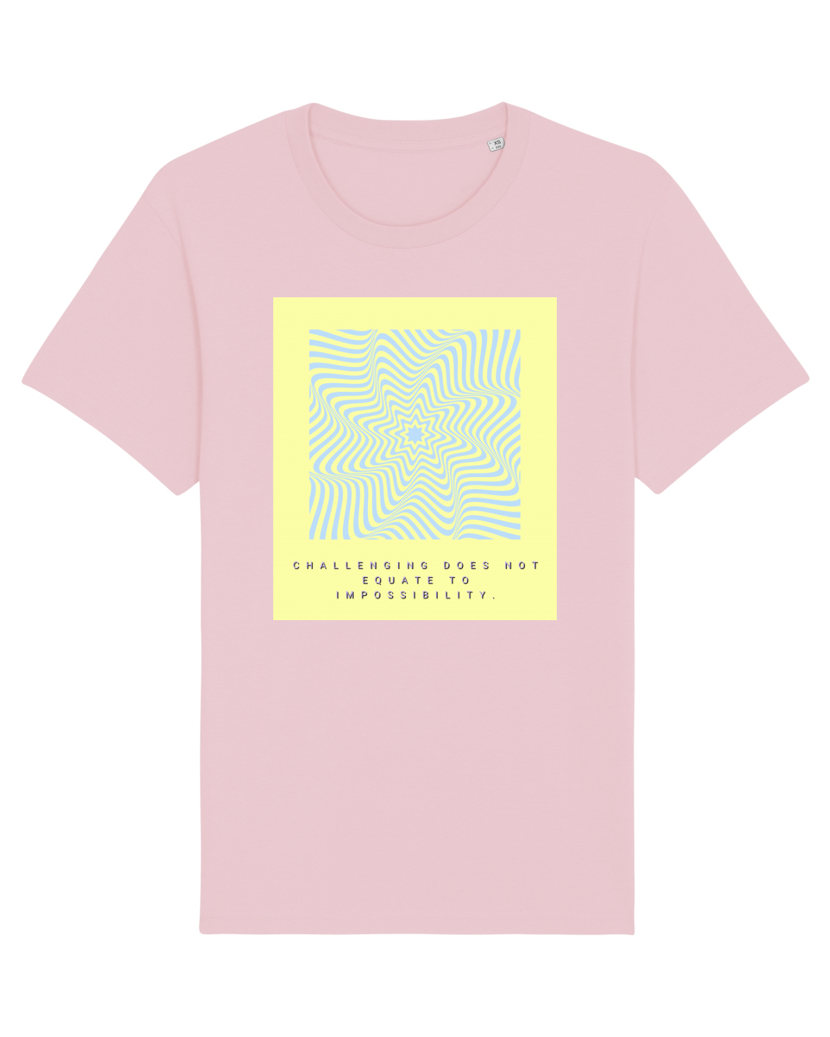 Tricou mânecă scurtă Unisex Rocker Cotton Pink