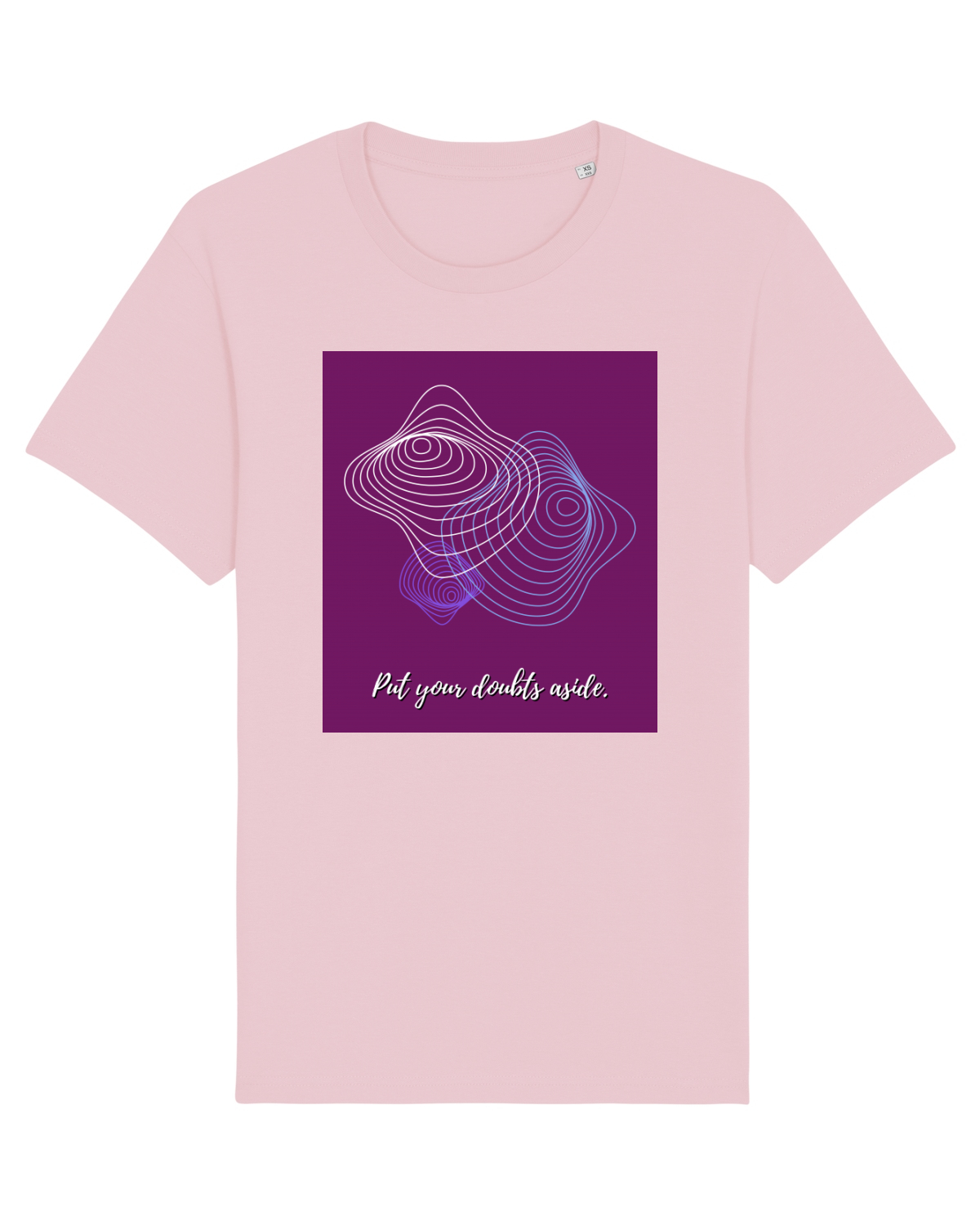 Tricou mânecă scurtă Unisex Rocker Cotton Pink