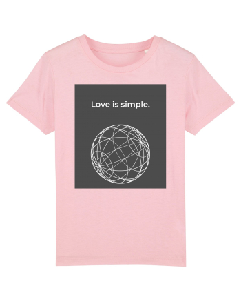love is simple3 Cotton Pink