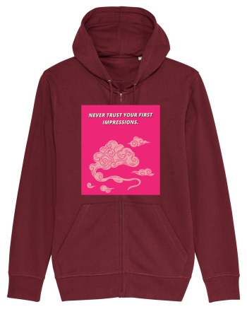 never trust your first impressions4 Burgundy