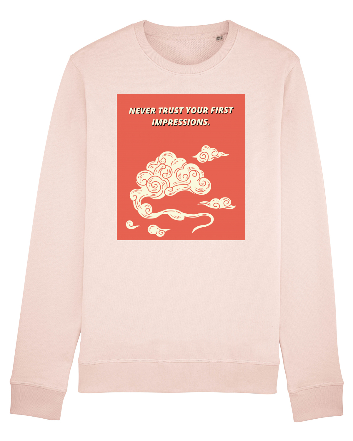 Bluză mânecă lungă Unisex Rise Candy Pink