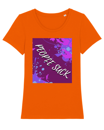 people suck3 Bright Orange