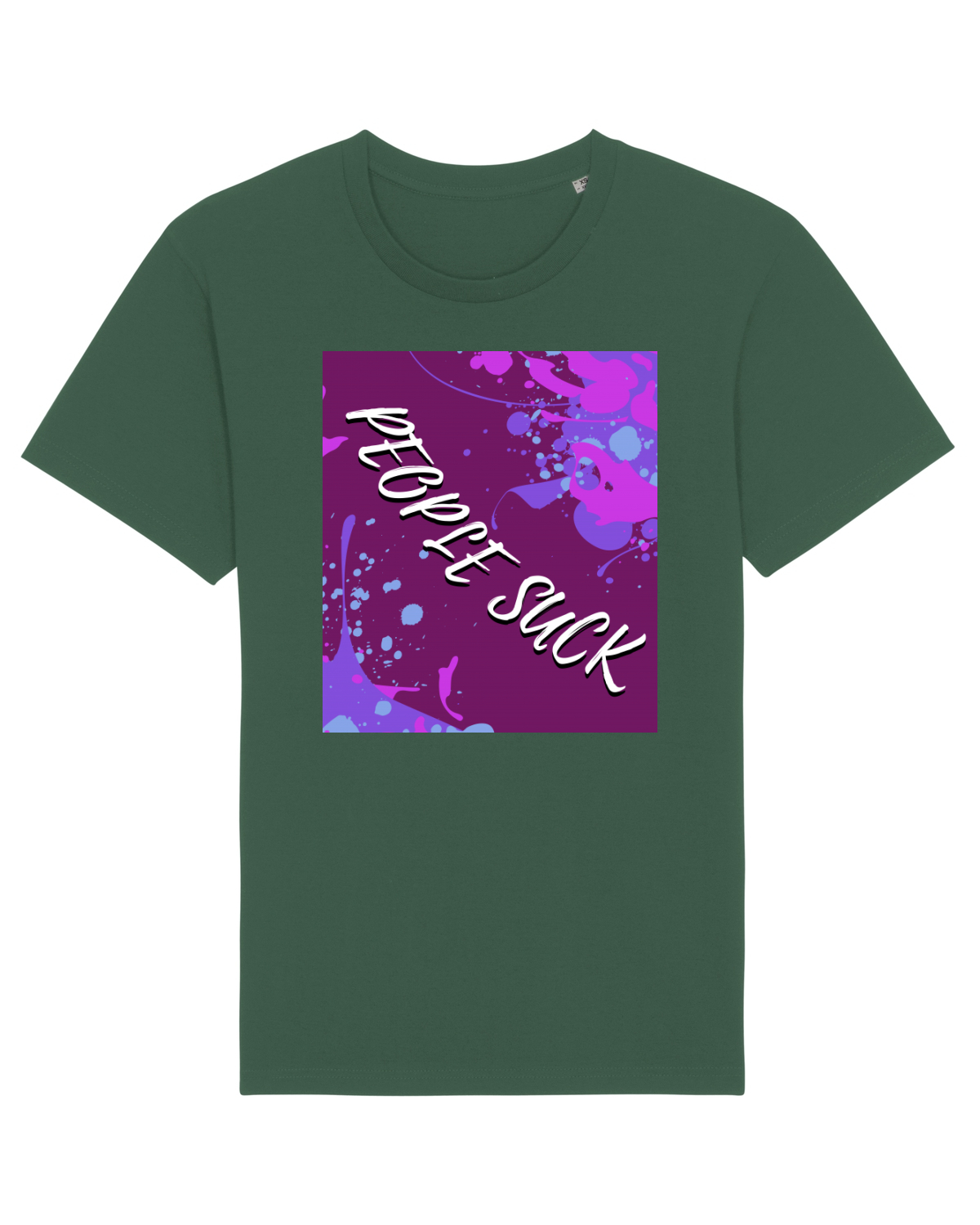 Tricou mânecă scurtă Unisex Rocker Bottle Green