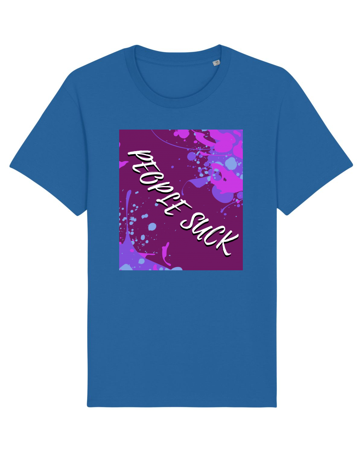 Tricou mânecă scurtă Unisex Rocker Royal Blue