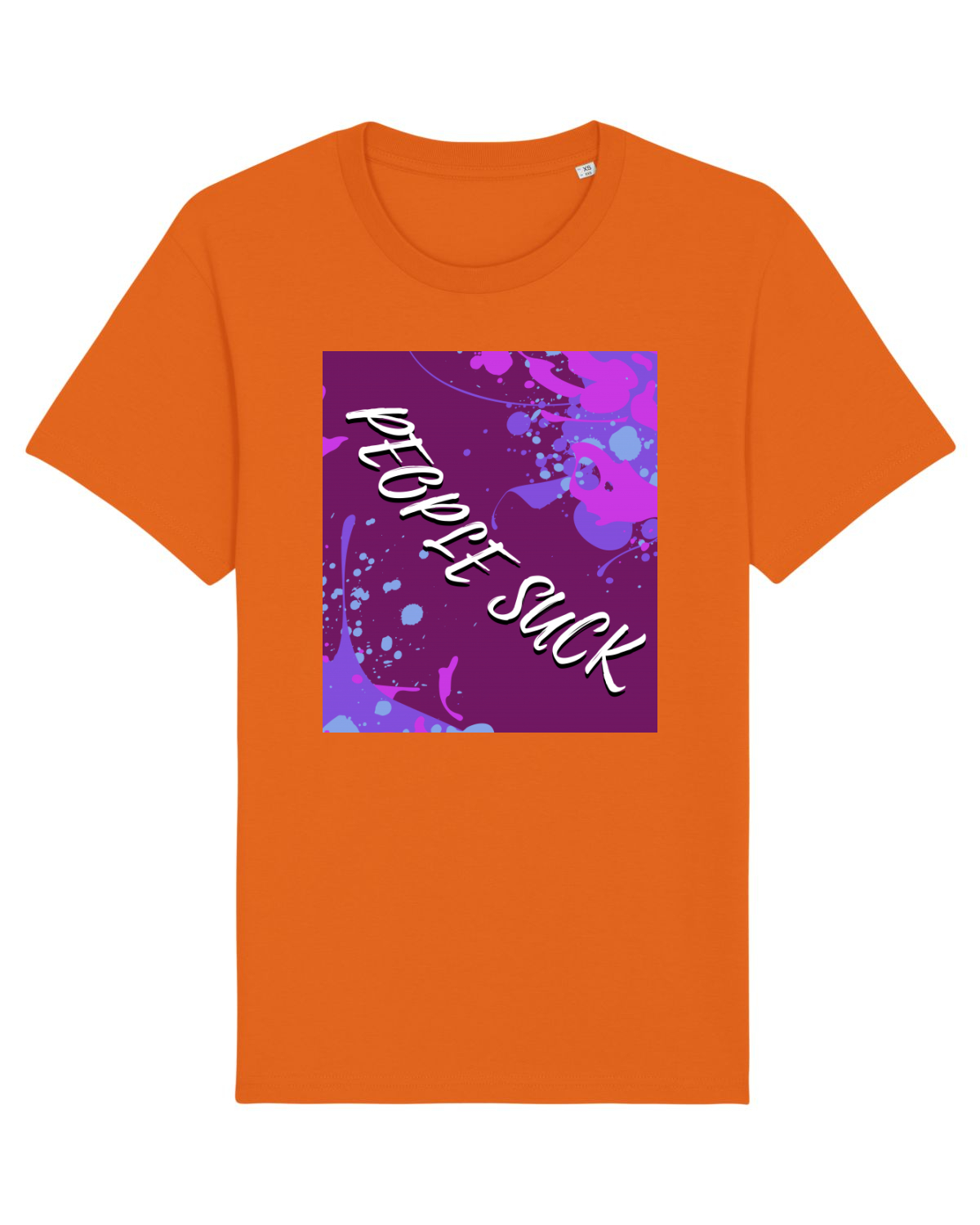 Tricou mânecă scurtă Unisex Rocker Bright Orange