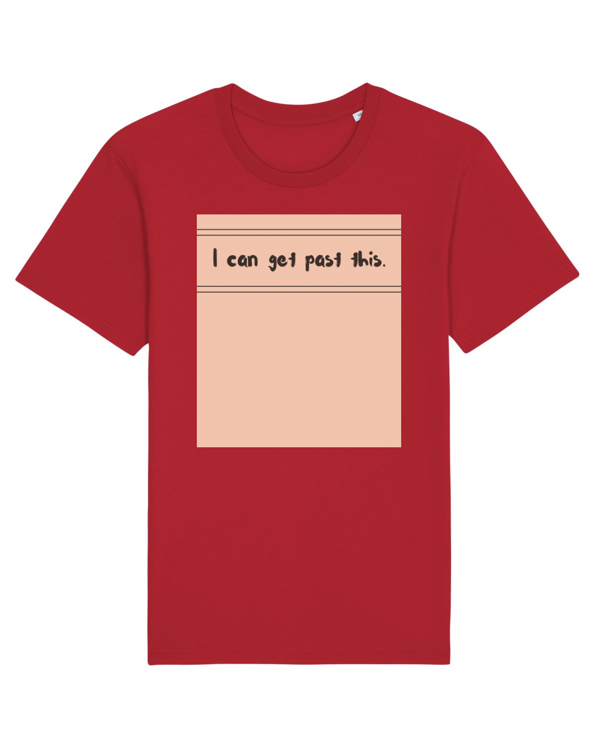 Tricou mânecă scurtă Unisex Rocker Red