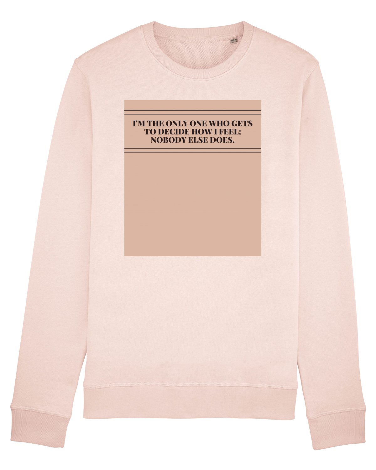 Bluză mânecă lungă Unisex Rise Candy Pink