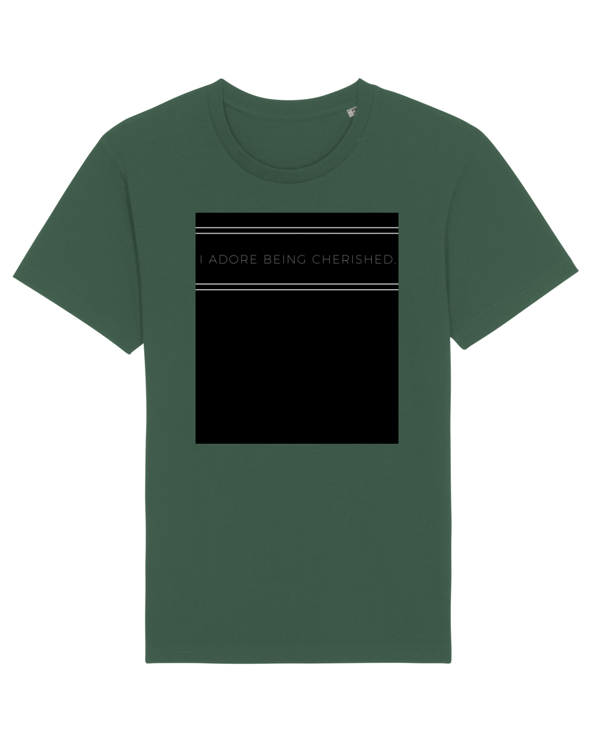 Tricou mânecă scurtă Unisex Rocker Bottle Green