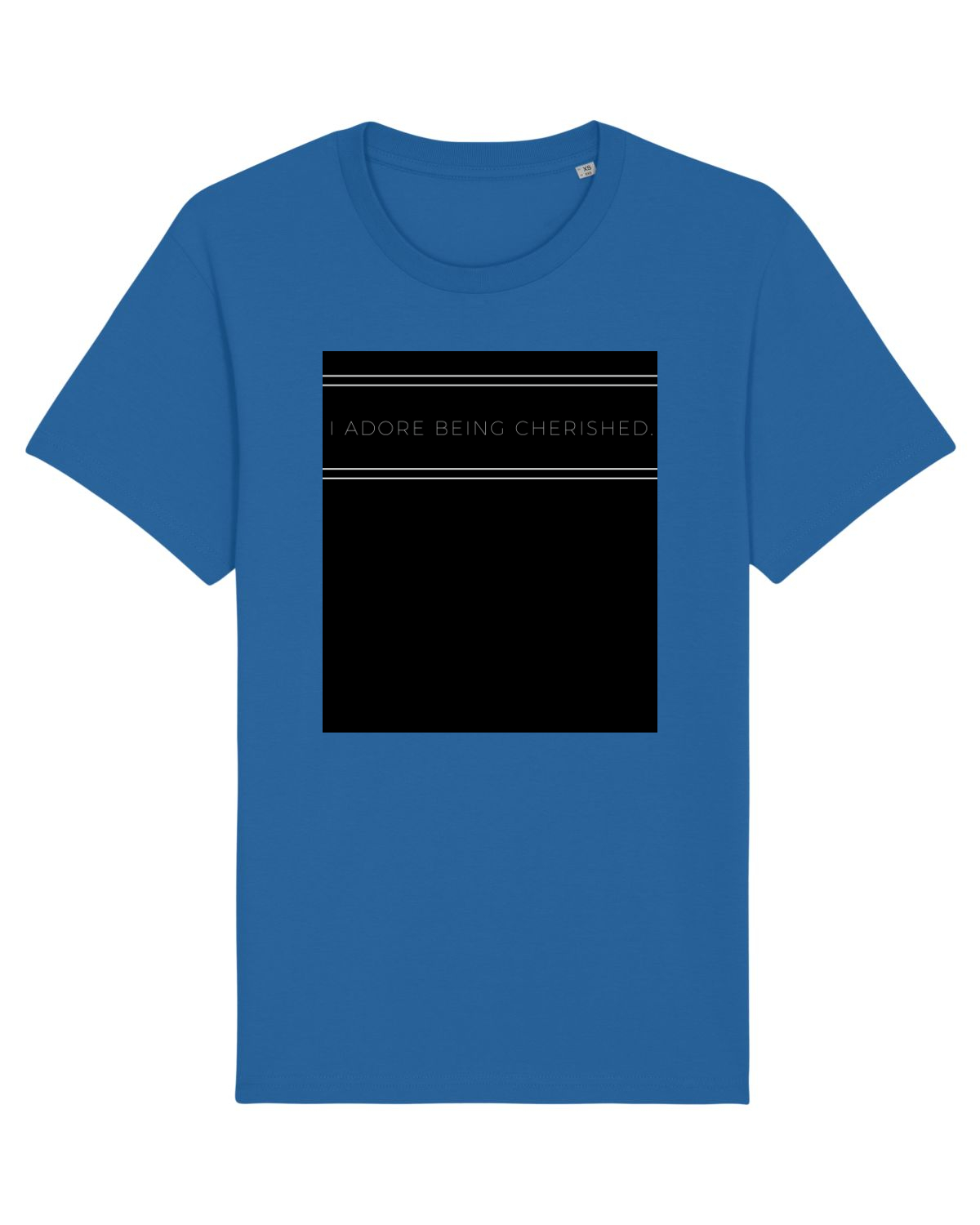 Tricou mânecă scurtă Unisex Rocker Royal Blue