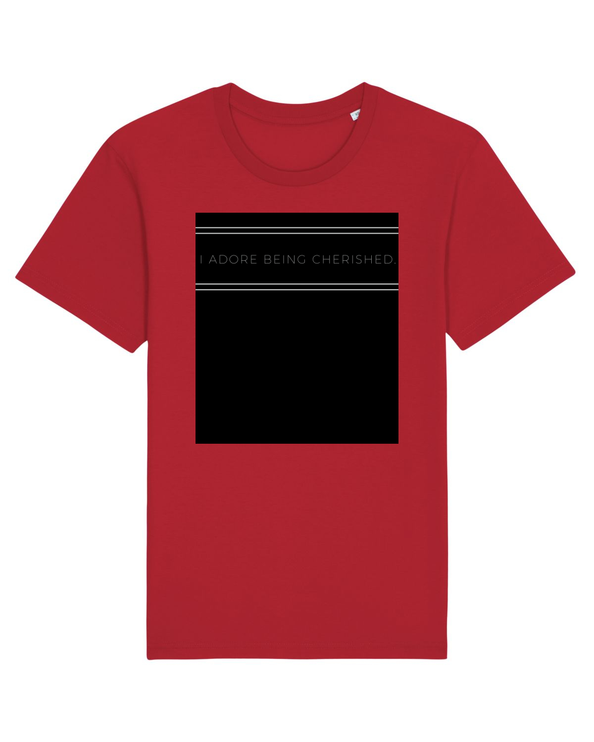 Tricou mânecă scurtă Unisex Rocker Red