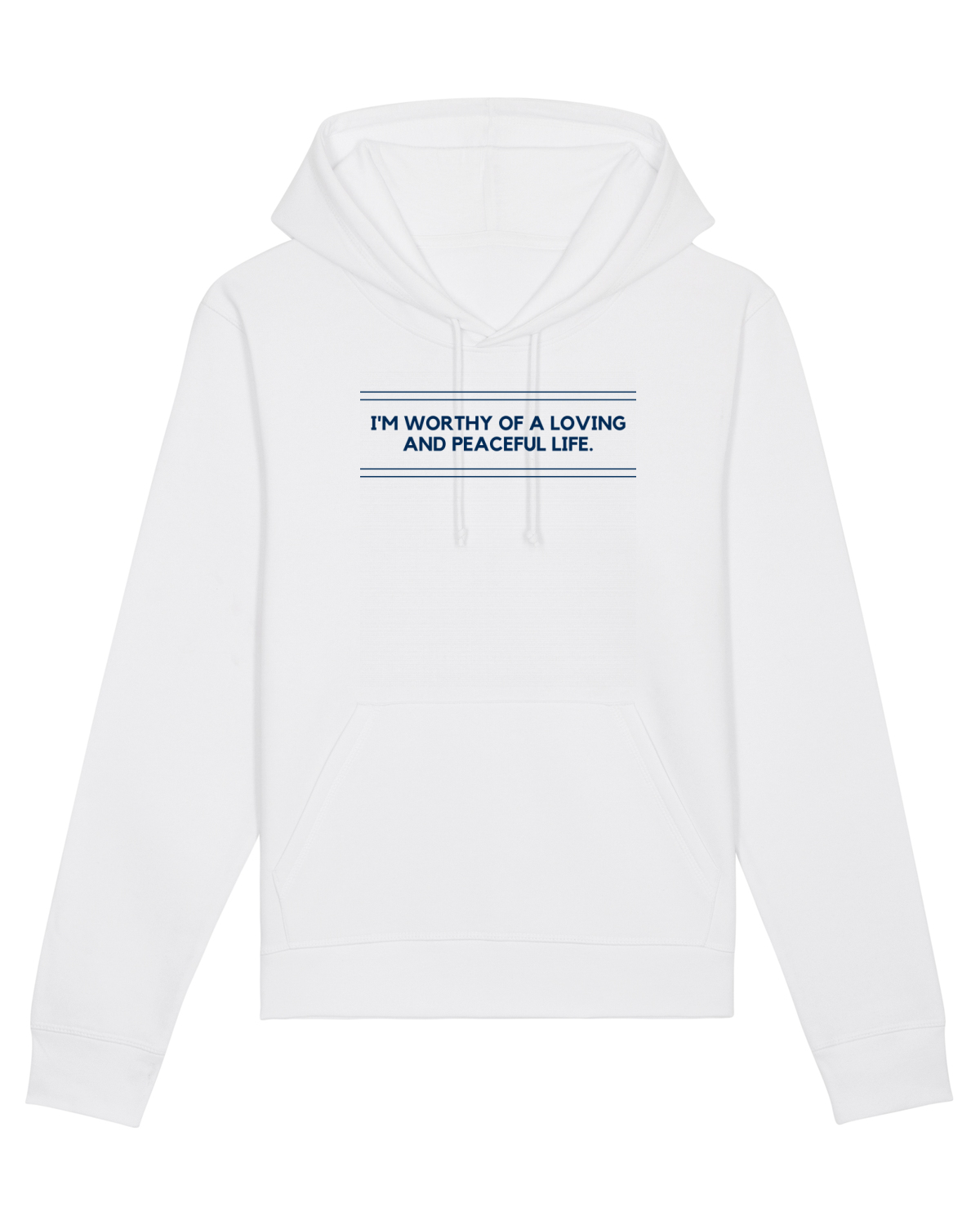 Hanorac Unisex Drummer White