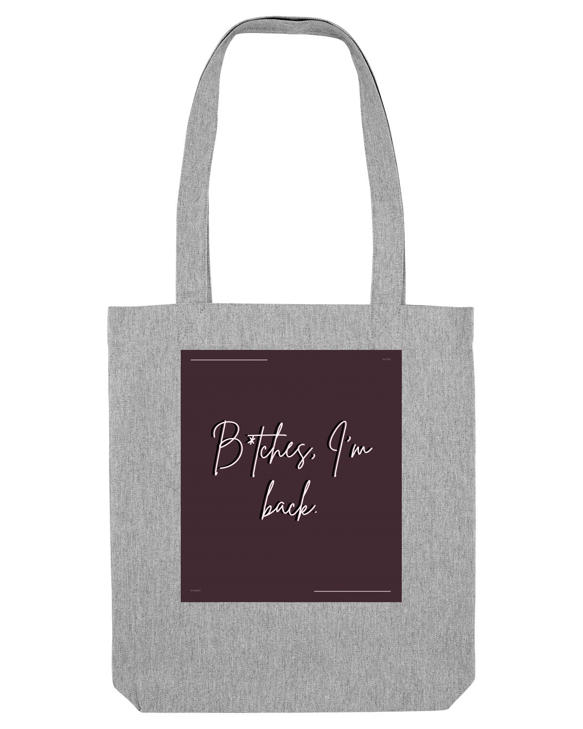 Sacoșă textilă Heather Grey
