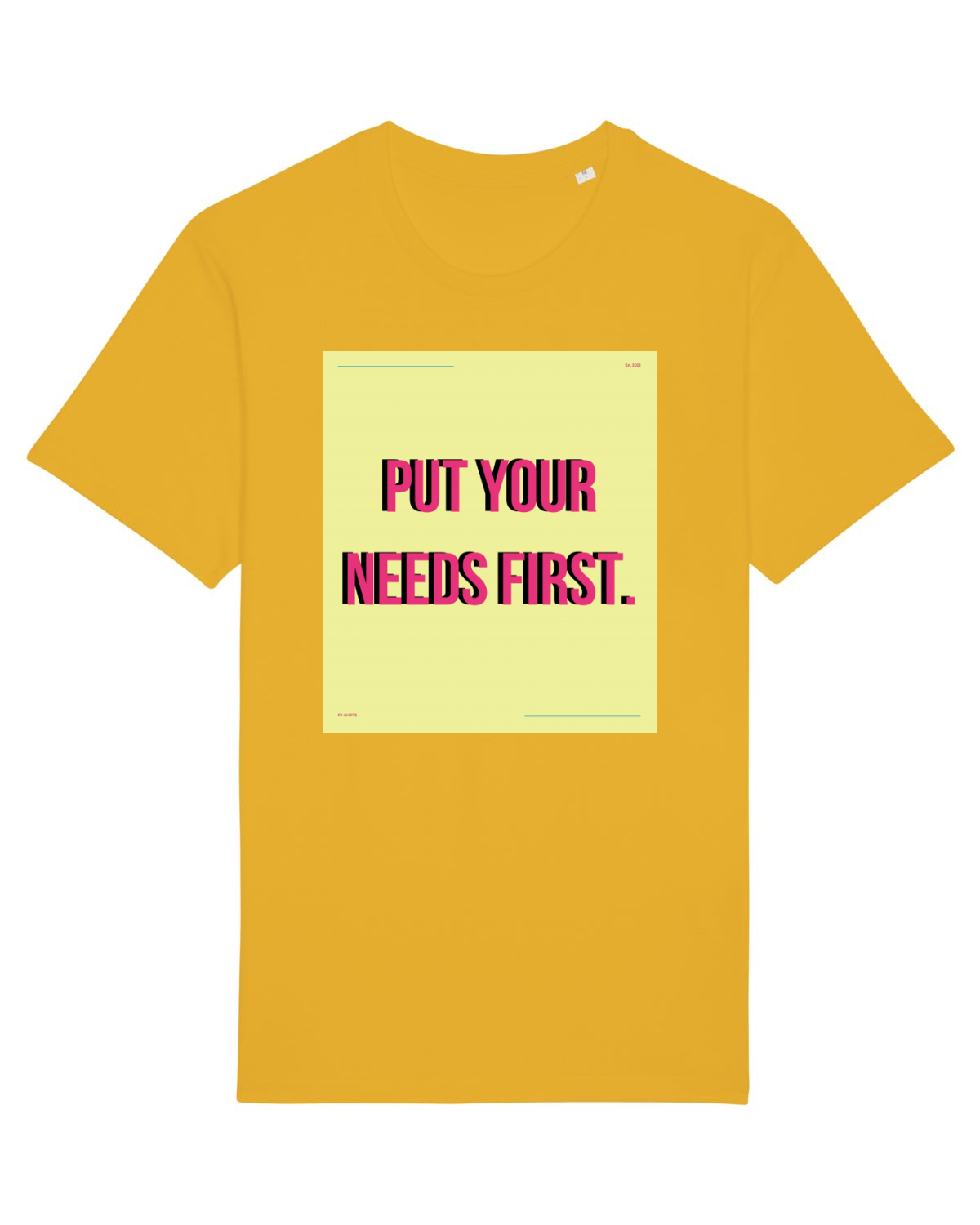 Tricou mânecă scurtă Unisex Rocker Spectra Yellow