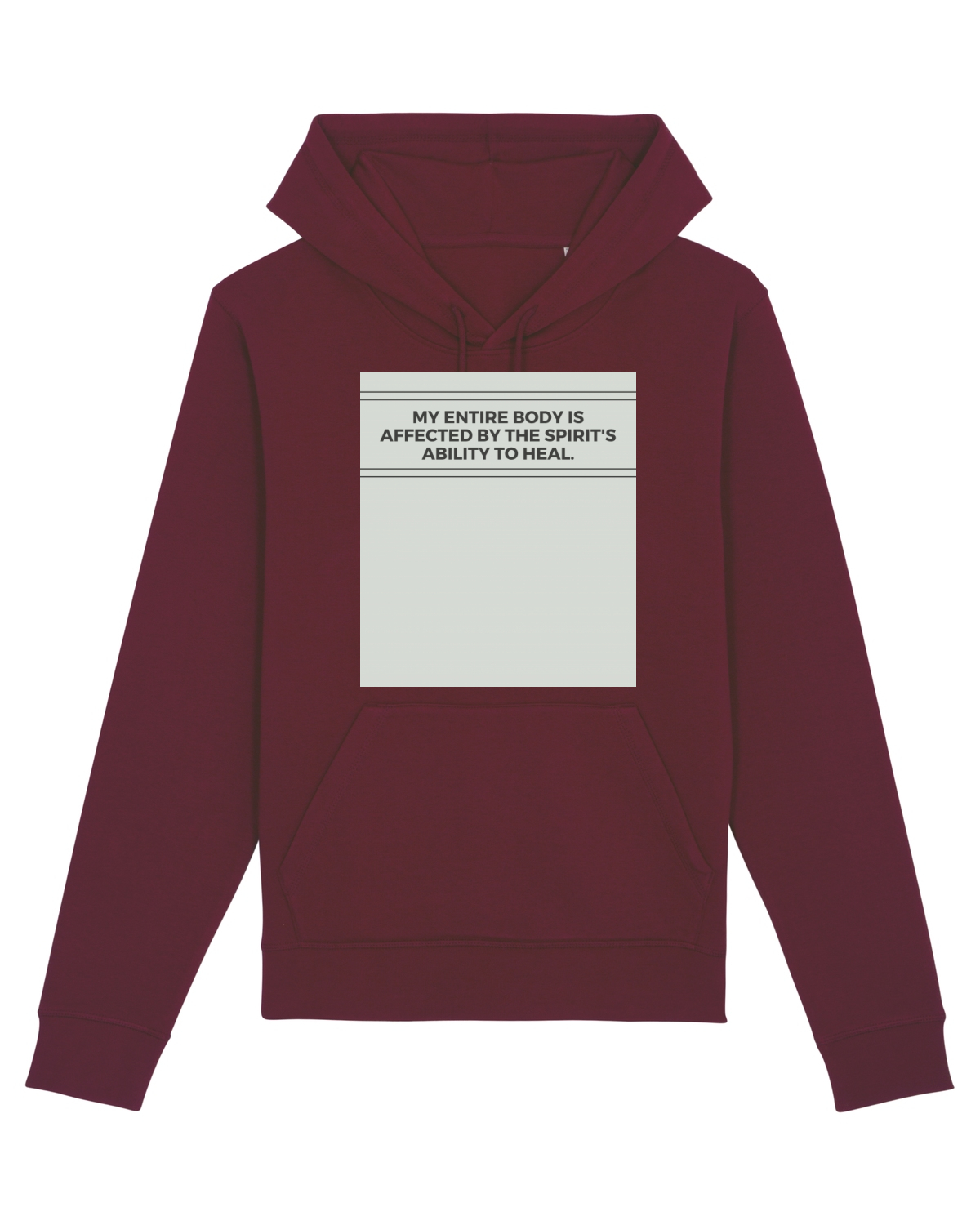 Hanorac Unisex Drummer Burgundy