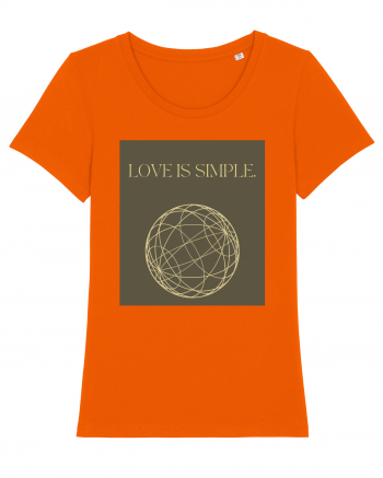 love is simple4 Bright Orange