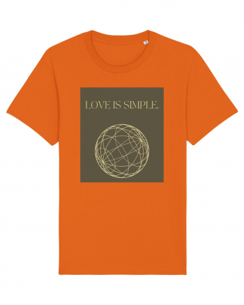 love is simple4 Bright Orange