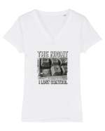 The Night I Losrt Control Tricou mânecă scurtă guler V Damă Evoker