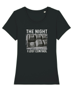 The Night I Losrt Control Tricou mânecă scurtă guler larg fitted Damă Expresser
