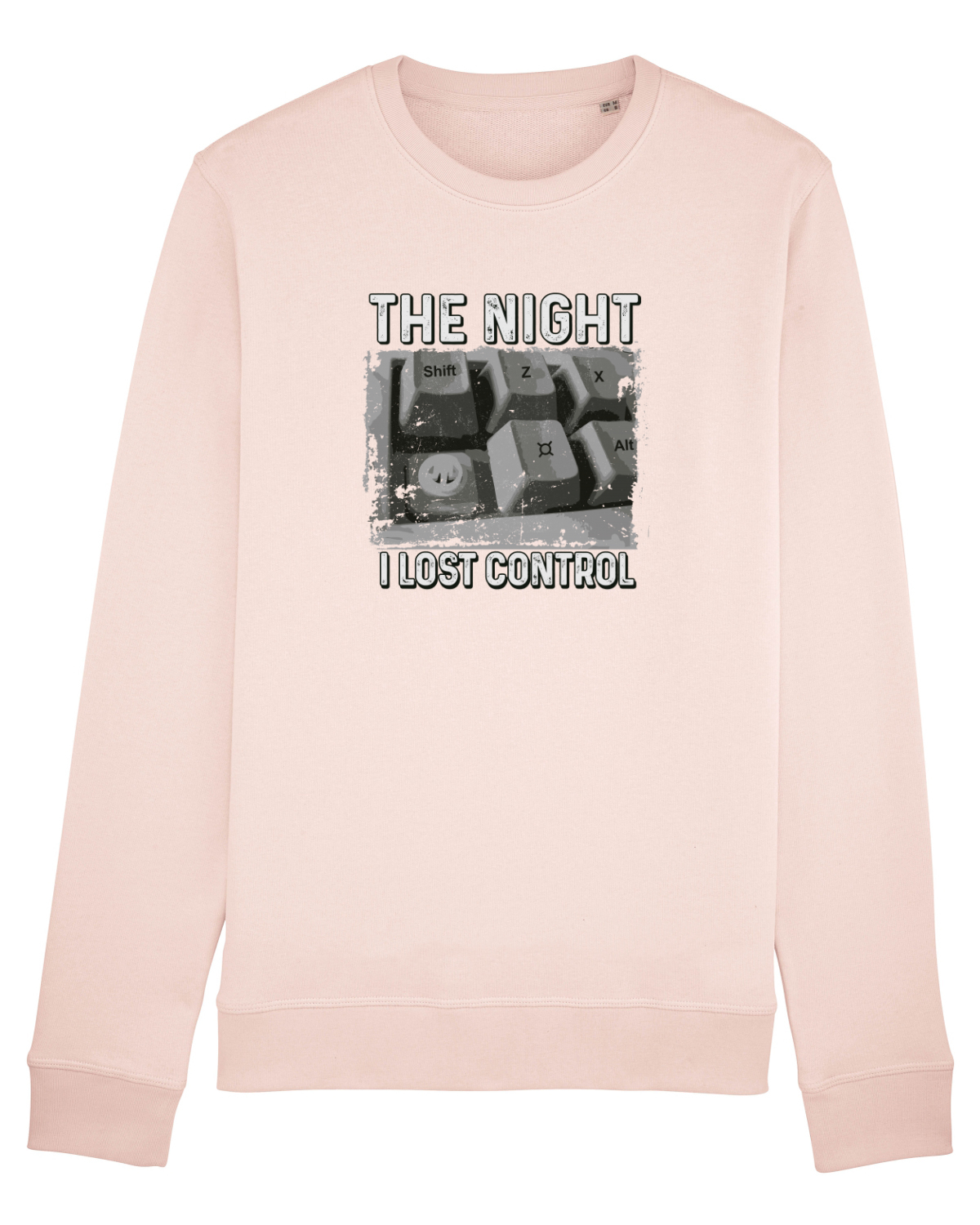 Bluză mânecă lungă Unisex Rise Candy Pink