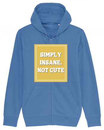 simply insane not cute8 Bright Blue