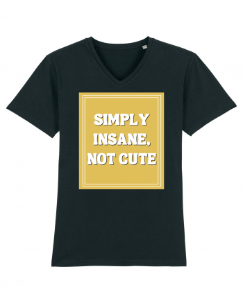 simply insane not cute8 Black