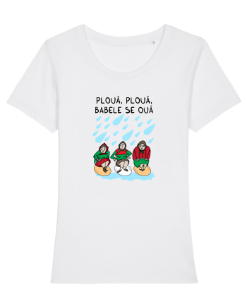 Plouă, plouă, babele se ouă White